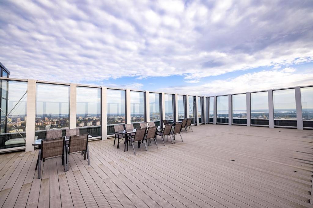 Hanza Tower Lux Sauna&Pool Szczecin Eksteriør bilde